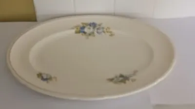 Buy Vintage Swinnertons Majestic Vellum Floral Design Large  Oval Serving Platter • 8.99£
