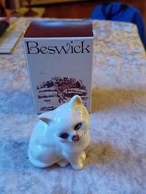 Buy Beswick White Cat • 4.99£