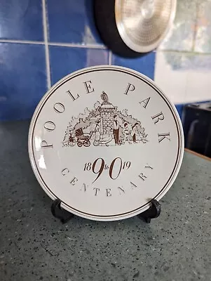 Buy POOLE POTTERY Poole Park Centenary PLATE - RARE • 10£