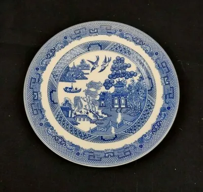 Buy Johnson Brothers Blue Willow China Bread Plate Blue And White • 7.54£