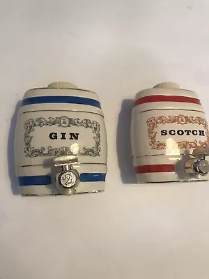 Buy Wade Royal Victoria England Pottery 14cm Gin & Scotch Spirit Bottle Decanters • 12£