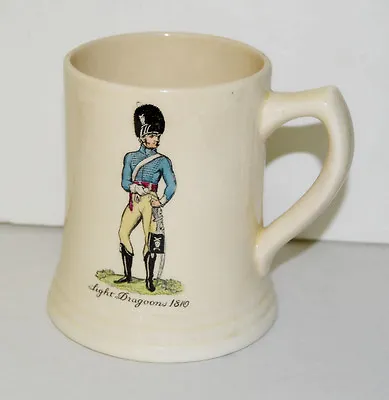 Buy Vintage Plichta Pottery Mug Tankard Light Dragoons 1810 London  • 14.22£