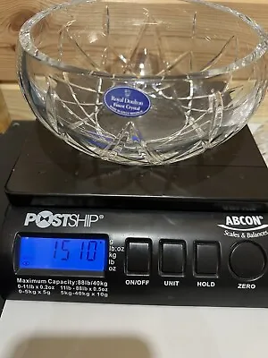Buy Royal Doulton Fine Lead Crystal Bowl - 7 Inch Diameter • 14.99£
