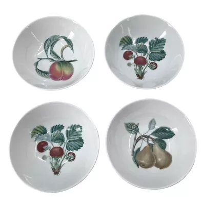 Buy Vintage Kaiser Porcelain Small Fruit Dessert Plates 5.25  - Germany 4 Piece Set • 43.38£