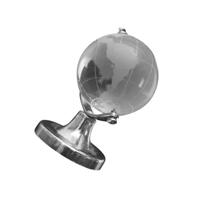 Buy Globe Desktop Decor Ornament Crystal Decorate Earth • 9.35£