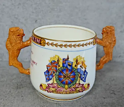 Buy Antique Paragon China Loving Cup - 12 May 1937 George VI & Elizabeth Coronation • 35£