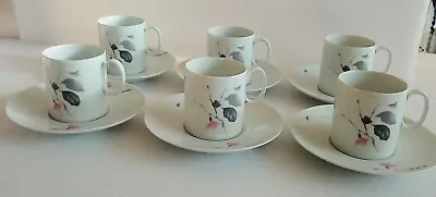 Buy Thomas Germany  Medallion Quince  Cups & Saucers X6 • 18£