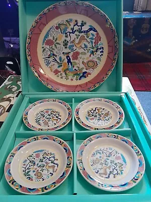 Buy Korean Ceramics Imperial Court Palace Great King . Boxed X 5 Plates   • 50£
