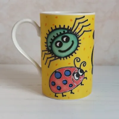 Buy Dunoon Creepy Crawlies Bug Mug Jane Brookshaw Stoneware Scotland Colourful • 10£