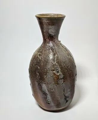 Buy Wood Fired Medium Sized Vase With Sgraffito • 28.89£