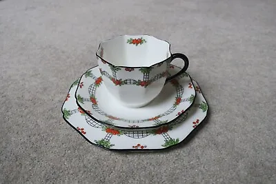 Buy Sutherland China - Trio Of Cup Saucer And Dessert Plate - Trellis Design • 10£