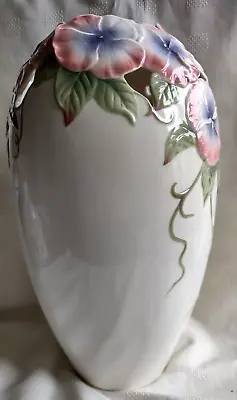 Buy Franz Porcelain FZ00442 Beautiful Tall Pansy Vase • 149£