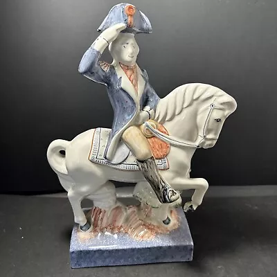 Buy A Large Rye Pottery George Washington Figure On Horseback HTF 13” Tall • 188.80£