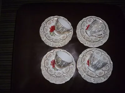 Buy Royal Vale/imperial/washington Mis-match Chintz/rose Cup/saucer/plate Trio' S X4 • 9.99£