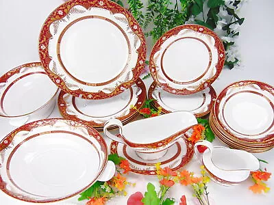 Buy Spode Bone China Dinner Service For 6 The Cabinet Collection Balmoral 23pcs • 419.99£