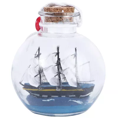 Buy  Ship In Bottle Ornament Clear Ornaments For Crafts Home Décor • 12.79£
