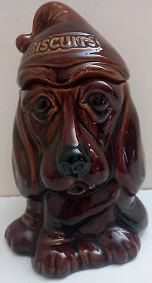 Buy Price And Kensington, P&K - Basset Hound Biscuit Jar - Dog, Rare, Vintage • 24.99£