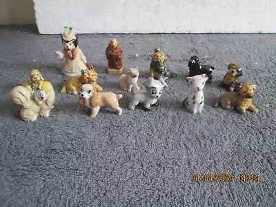 Buy WADE WHIMSIES  DOGS, FLUFFY CAT, MONK ETC.  AS IN PICTURE   See Des. • 6.50£