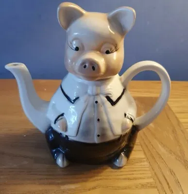 Buy Master Piggy Teapot By Tony Wood - Excellent Condition • 14£
