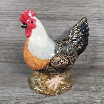 Buy QUAIL Ceramic Cockerell Rooster Chicken Moneybox Piggy Bank Savings Rare Colour  • 36£