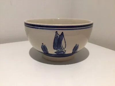 Buy DUTCH POTTERY BOWL - Hand Painted, Very Beautiful Images, Vintage Bowl • 10.99£
