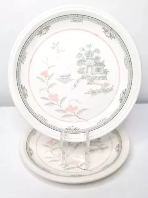 Buy 2 Biltons Oriental Pagoda Side Plates Width 17cm • 12£