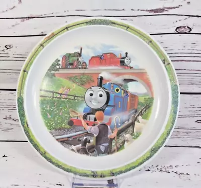 Buy Vintage Thomas Tank Engine Train Dinnerware Melamine Plate Rare/ Pinics /Kids . • 14.99£