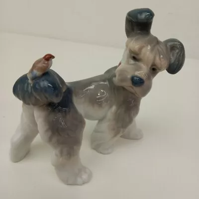 Buy Lladro Figurine Unexpected Visit 06829 Dog & Bird Porcelain -WRDC • 7.99£
