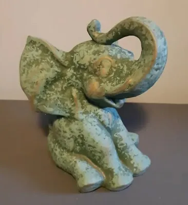 Buy A Superb Rare Large Vintage Dumbo/Elephant Pottery/Ceramic Figurine • 8.99£