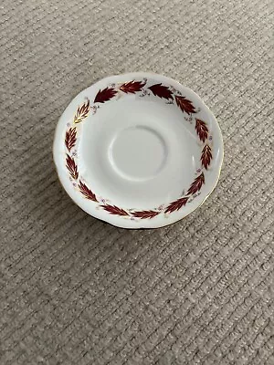 Buy Paragon Elegance Saucer With Leaf Pattern Made Of Fine Bone China  • 3.50£