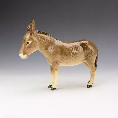 Buy Beswick Pottery - Hand Painted Donkey Figure • 14.99£