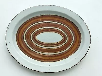 Buy Vintage Midwinter Stone Henge Earth Oval Dish - Display • 6.99£