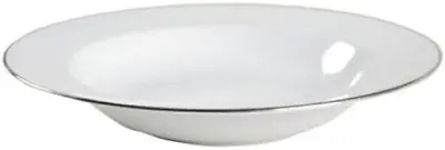Buy Royal Worcester Classic Platinum Rimmed Soup Bowl 23cm (Set Of 4) • 44.04£