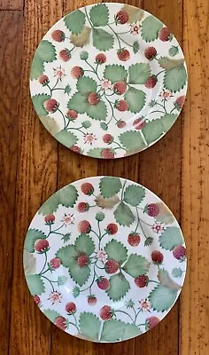 Buy 2 Royal Stafford  Wildberry  Strawberry Salad Plate Made In England  8 1/2  • 17.10£