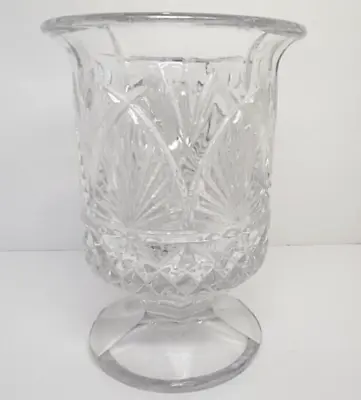 Buy Shannon Designs Of Ireland 24% Lead Crystal Pedestal Tulip Vase Dish Heavy • 43.17£