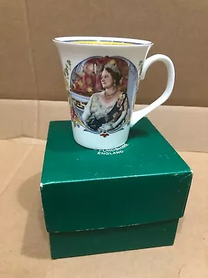 Buy Crown Staffordshire Queen Mother 80th Birthday Bone China Cup Boxed • 8.95£