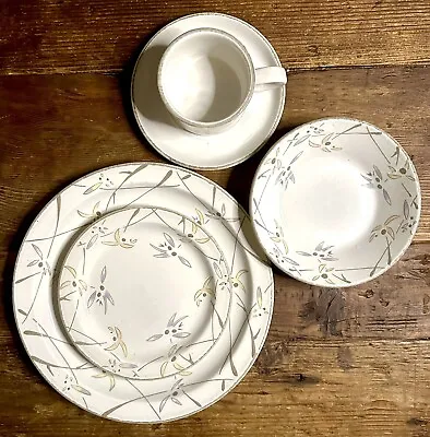 Buy 5-piece Stonehedge ‘Wild Orchid’ Set (Dinner/Bread/Soup/Cup/Saucer). England EUC • 25.61£