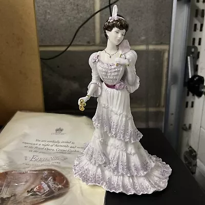 Buy Beautiful Coalport Bone China Lady Figurine Eugenie 1st Night At The Opera 3498 • 34.99£