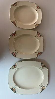 Buy Alfred Meakin Marigold Princess 3 Serving Platters/Serving Plate Rushton Design • 15£