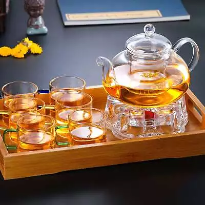 Buy Tea Pot With Infuser Stovetop Teapot Removable Transparent Miss Loose Leaves • 9.62£