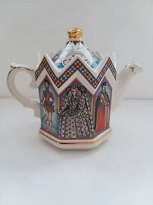 Buy James Sadler ELIZABETH I QUEEN OF ENGLAND - Staffordshire Collectors Teapot 4442 • 14.95£