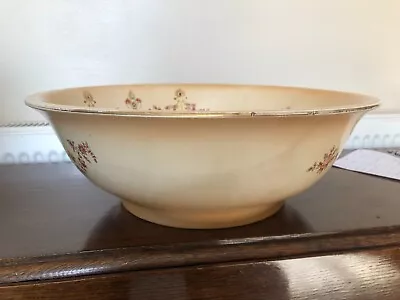 Buy Vintage Fieldings Devonware Very Large Round Wash Bowl Blush Ivory ETNA 578617 • 36.95£