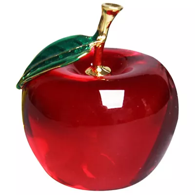 Buy  Home Crafts Crystal Fruit Figurine Décor Hand Blown Household • 12.98£
