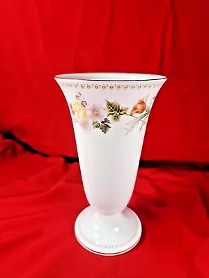 Buy Beautiful Wedgewood Porcelain Mirabelle Vase Fine Bone China Vintage Collectable • 13.99£