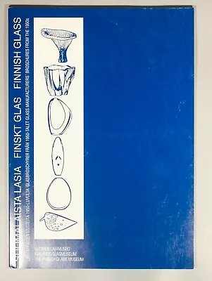 Buy Finnish Glass Catalogues From 1950s Iittala Nuutajarvi Notsjo Rihimaki  • 50£