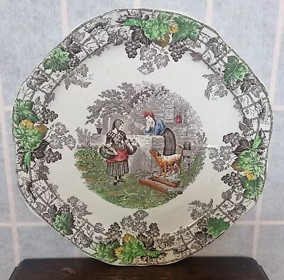 Buy 1930's Spode Byron Series No1 Sandwich Plate By Copeland English Antique China • 16£