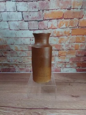 Buy Vintage Salt Glazed Stoneware Bottle/Vase/Decor • 11.50£