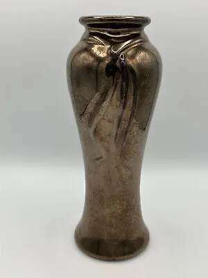 Buy Haeger Metallic Crackle Glaze Art Pottery Bud Vase 8.5” Tall. 1996 • 18.75£