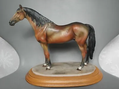 Buy Giuseppe Armani Capodimonte - Rare Horse Figurine Signed - Italy • 94.95£