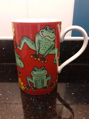 Buy DUNOON  STONEWARE Funny Frogs MUG By Jane Brookshaw • 8£